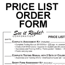 Price List Order form